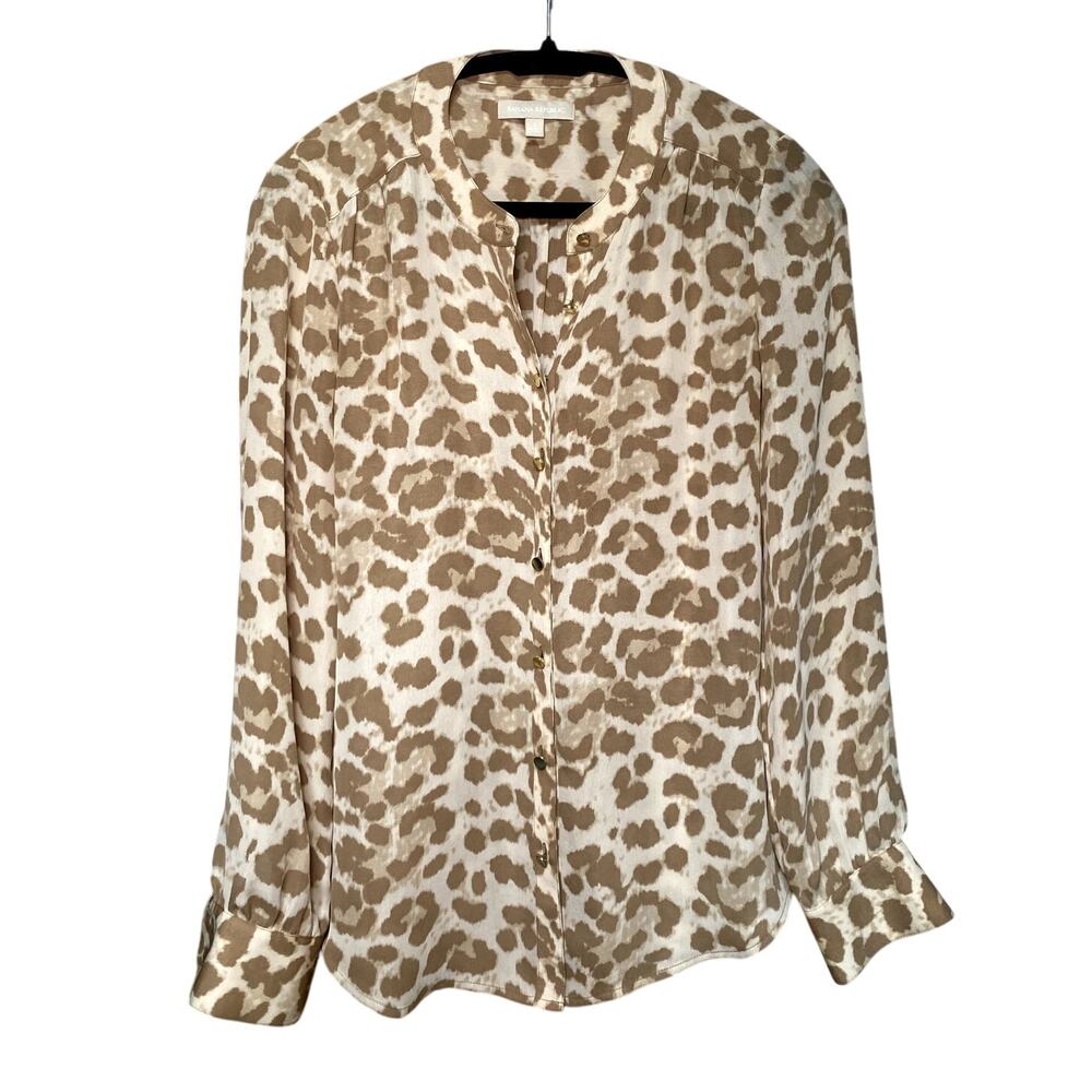 Banana Republic - Cheetah Print Blouse - Size 2